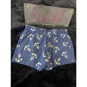 EUC NO Boundaries Navy Blue Anchor Shorts XS